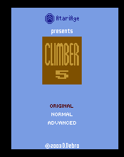 Climber 5 RC05 Title Screen